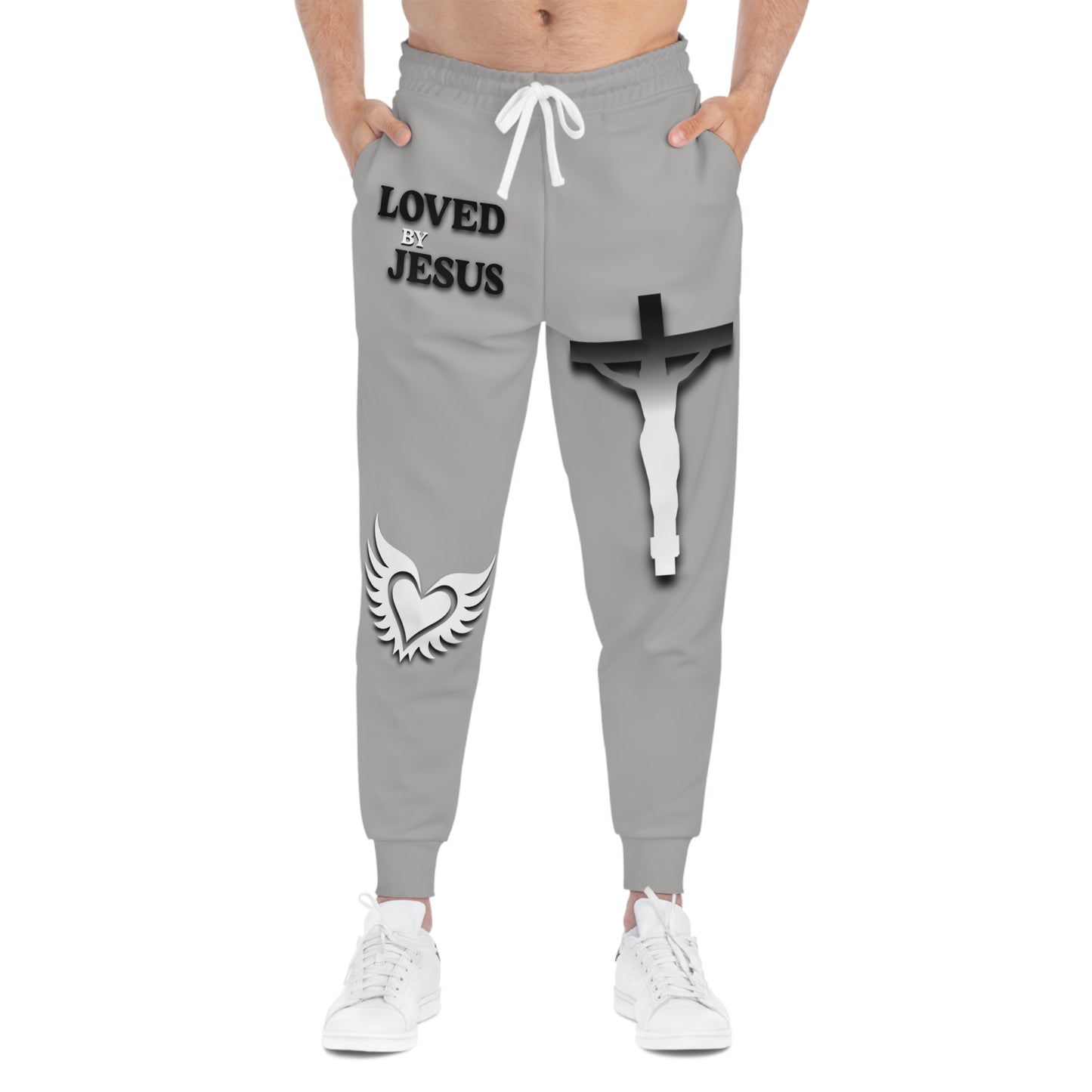 Christ made Women's Joggers (Grey)