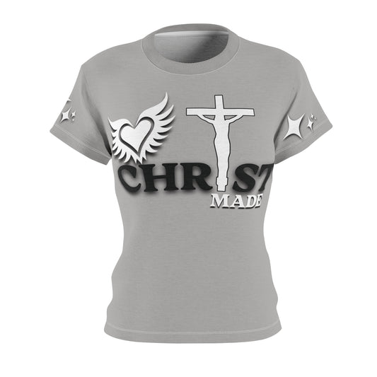 Christ Made women's Tee (Grey)