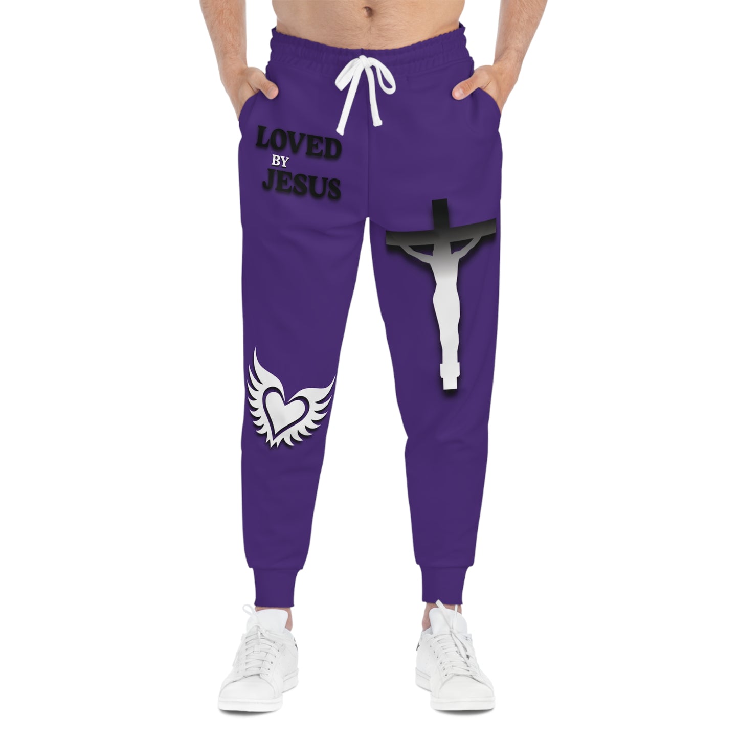 Christ made Women's Joggers (Purple)