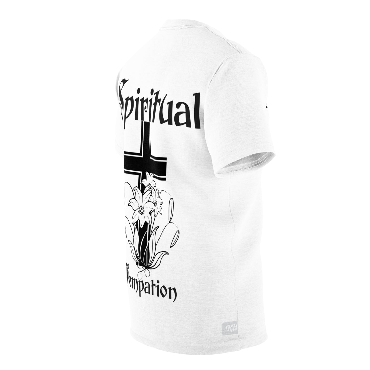 Mens Spiritual temptation silk soft tee