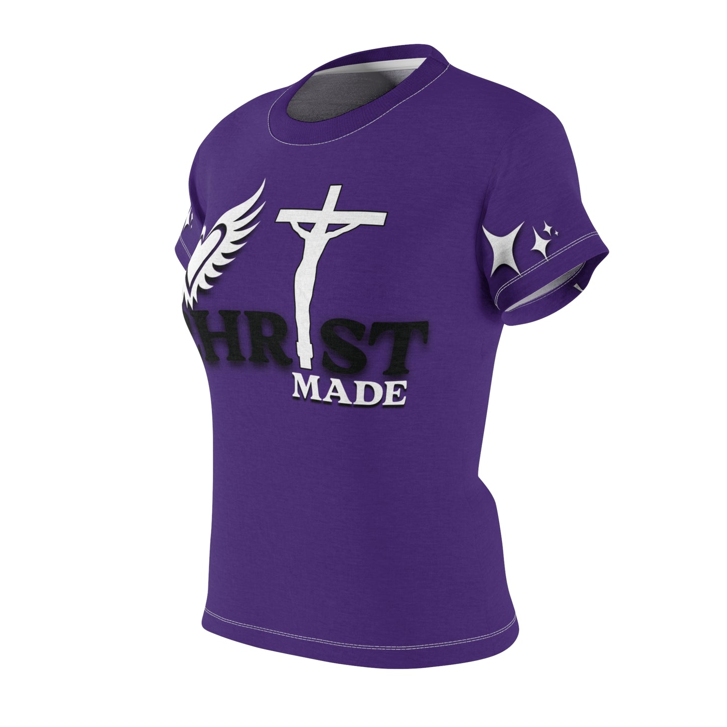 Christ Made women's Tee (Purple)