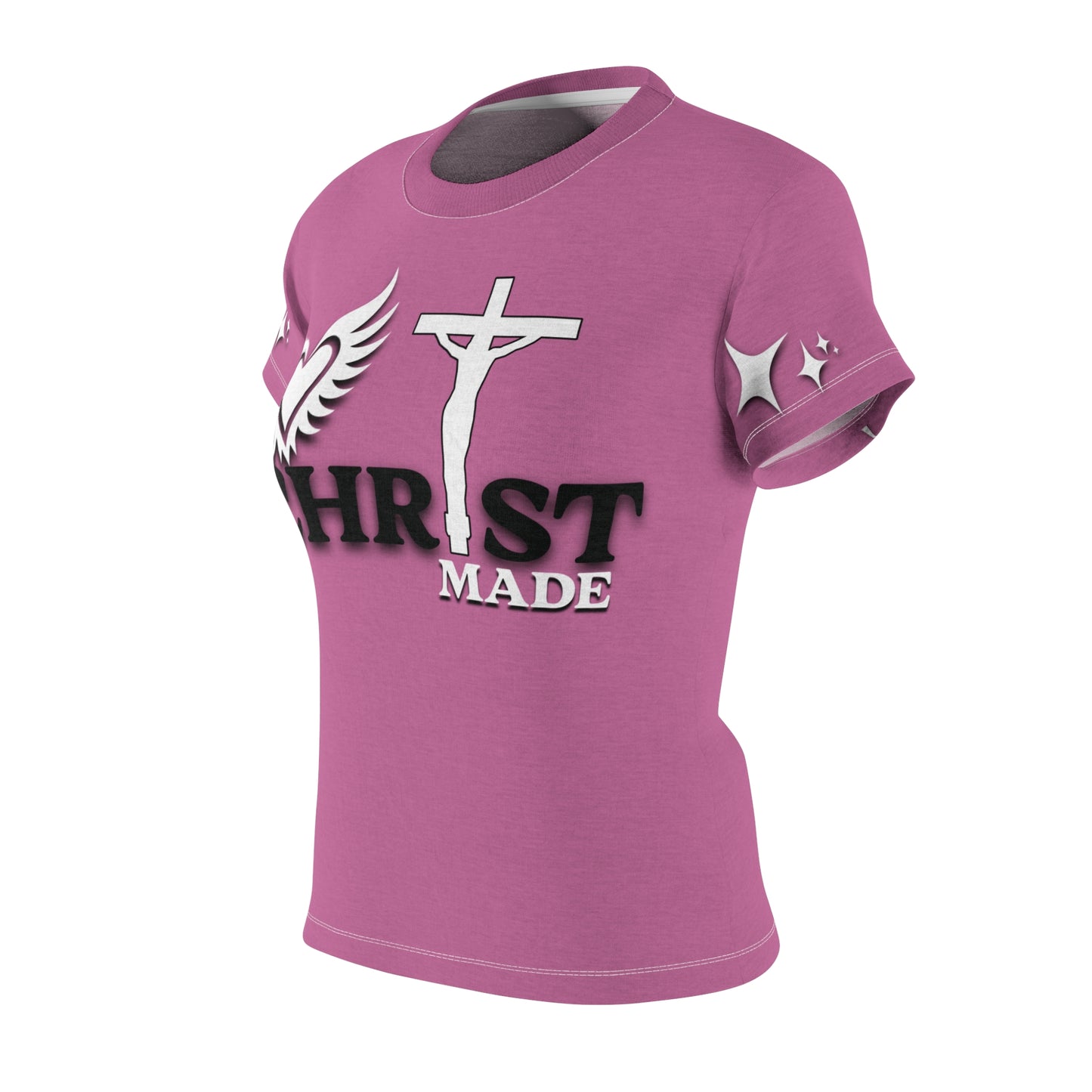 Christ Made women's Tee (Pink)