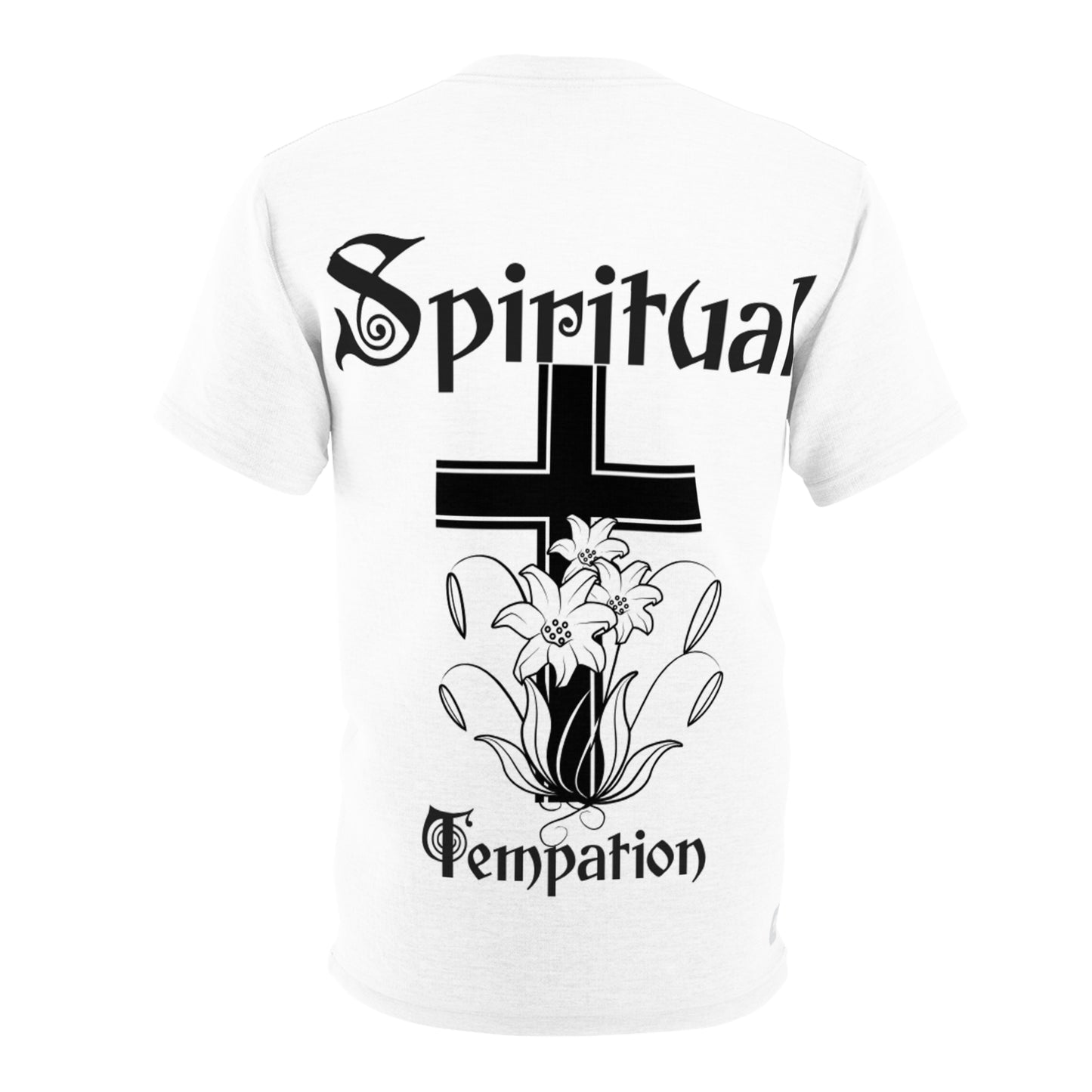 Mens Spiritual temptation silk soft tee