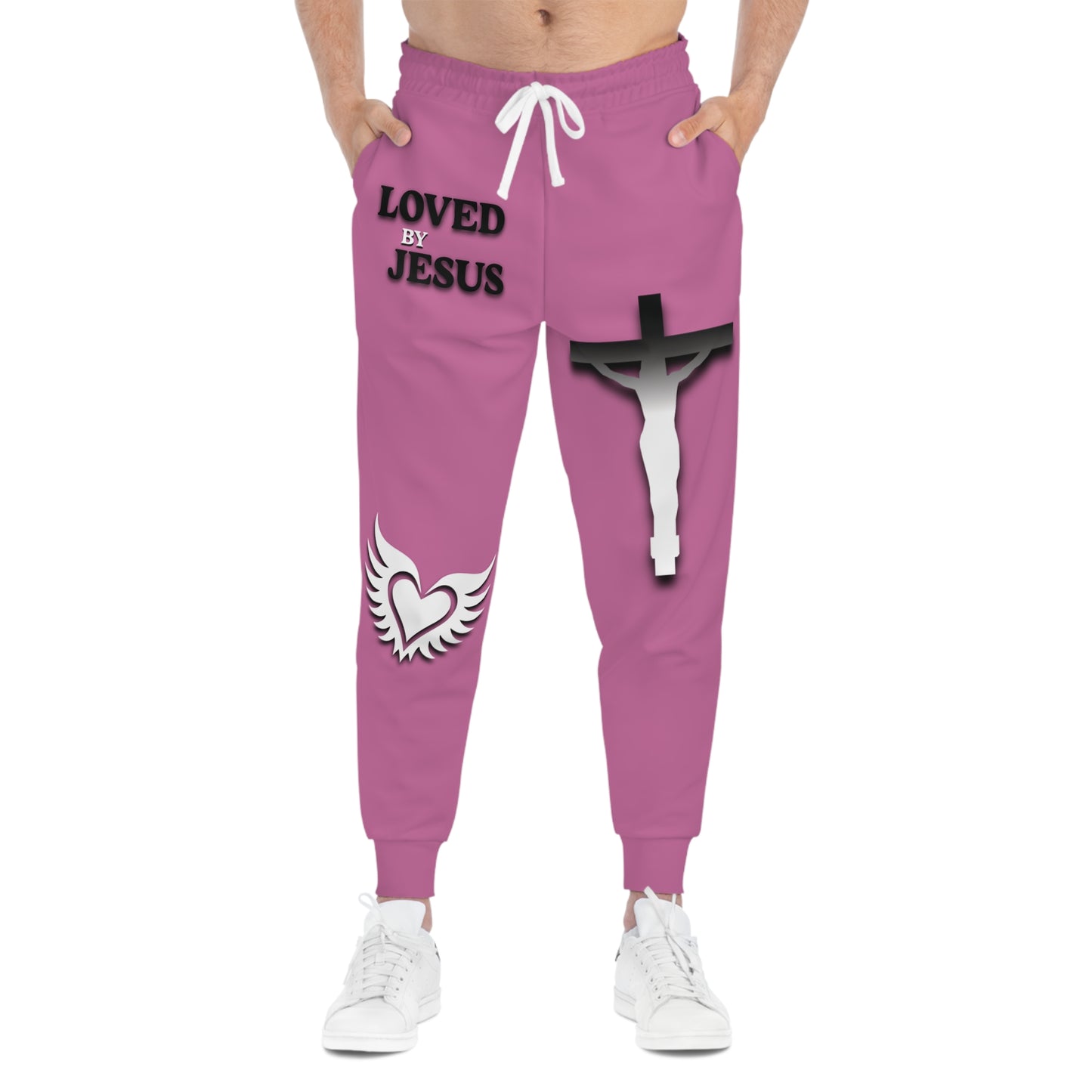 Christ made Women's Joggers (Pink)