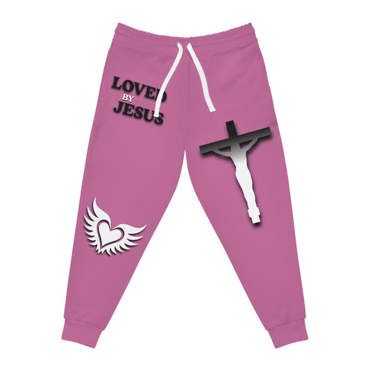 Christ made Women's Joggers (Pink)