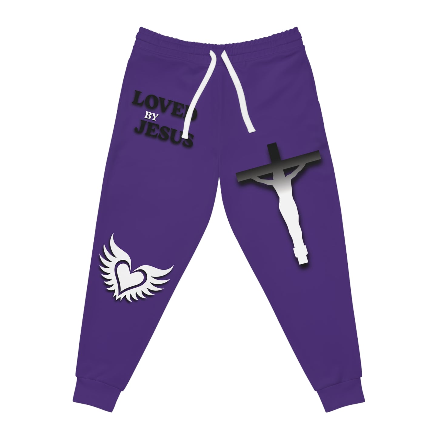 Christ made Women's Joggers (Purple)