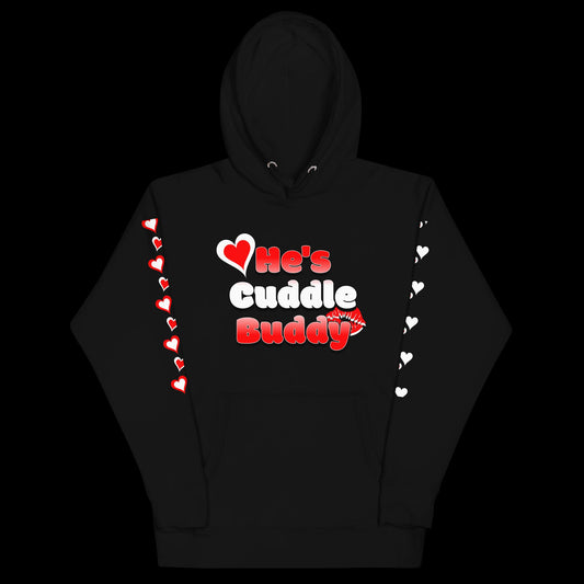 Hes cuddle buddy couples Hoodie