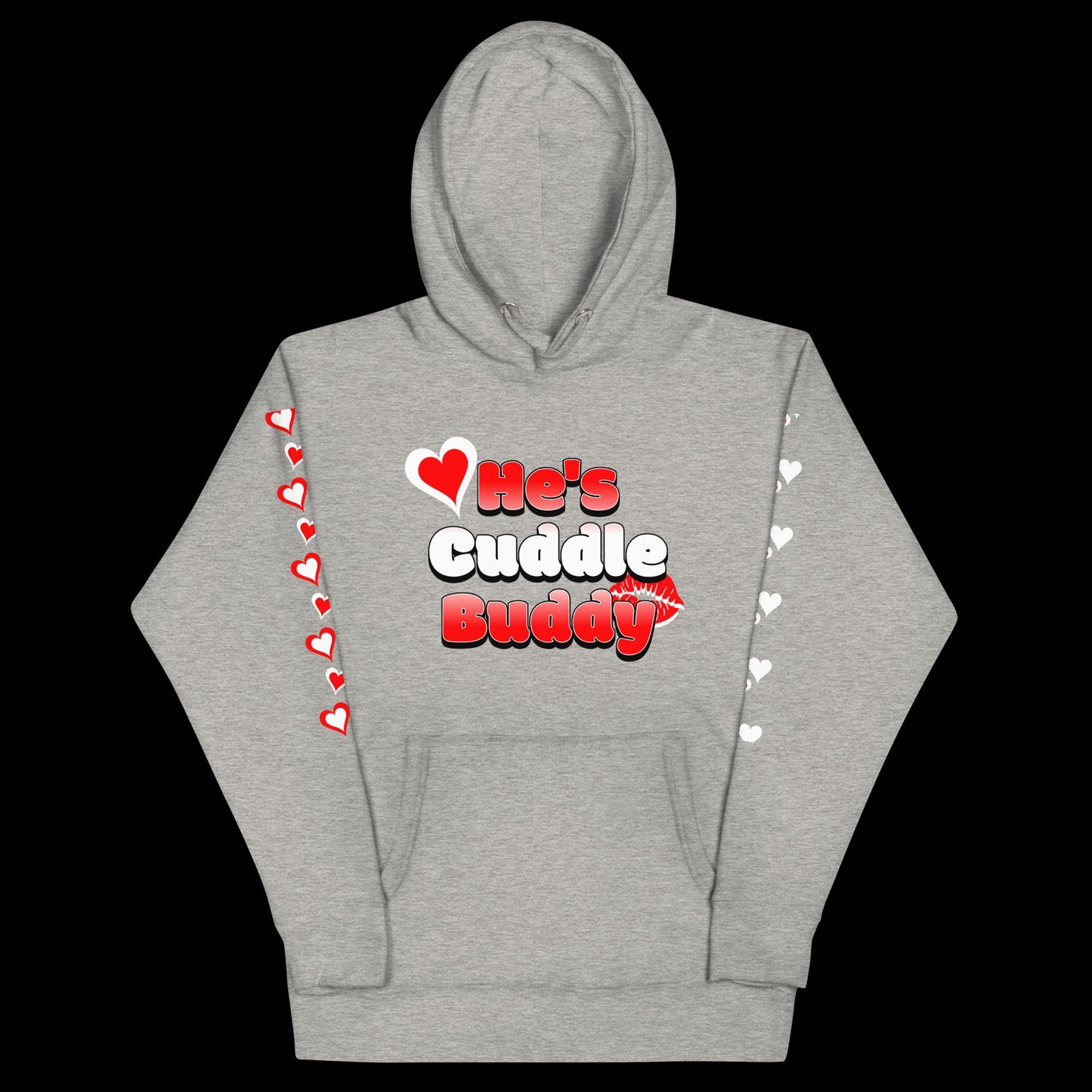 Hes cuddle buddy couples Hoodie