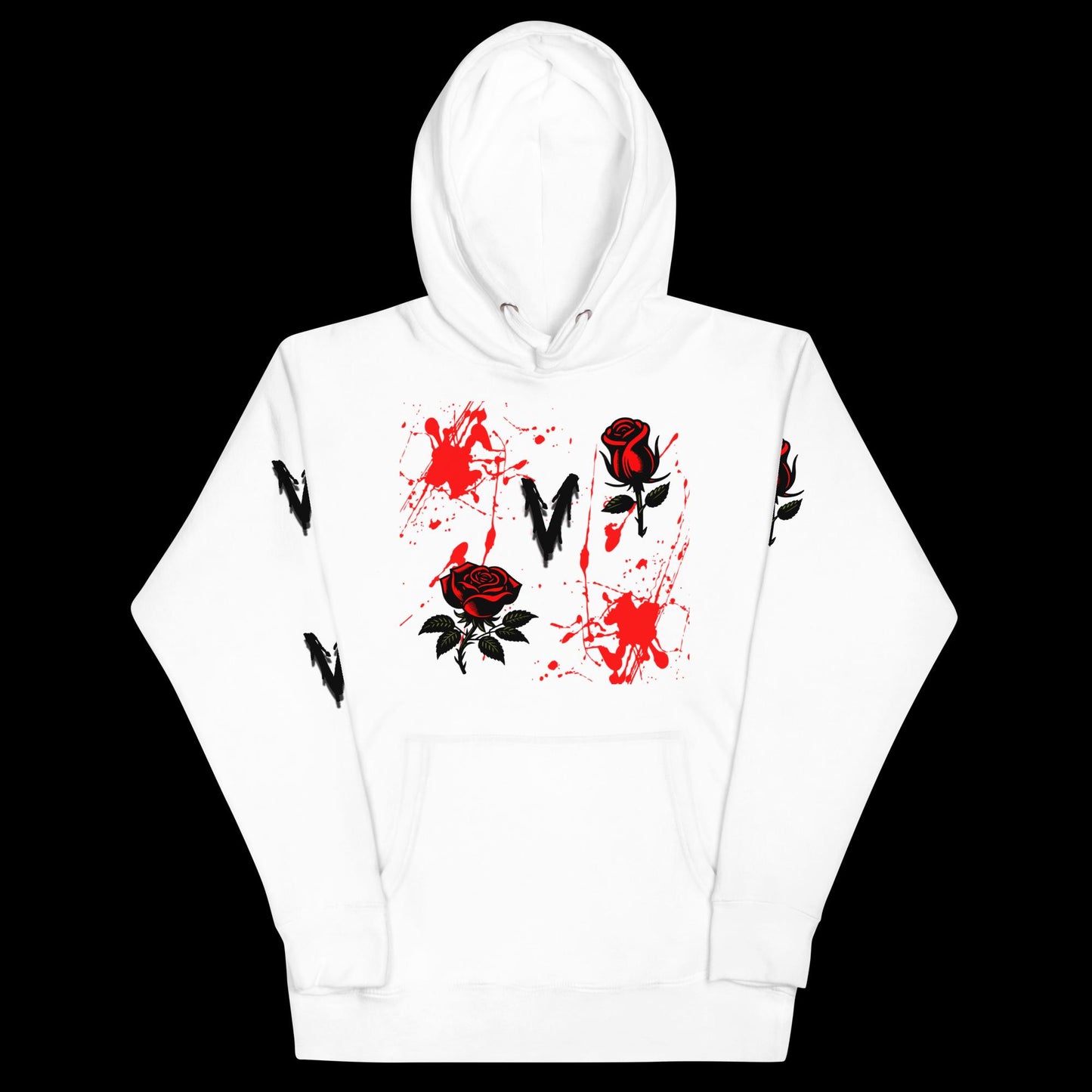 V-Rosea Hoodie (White)