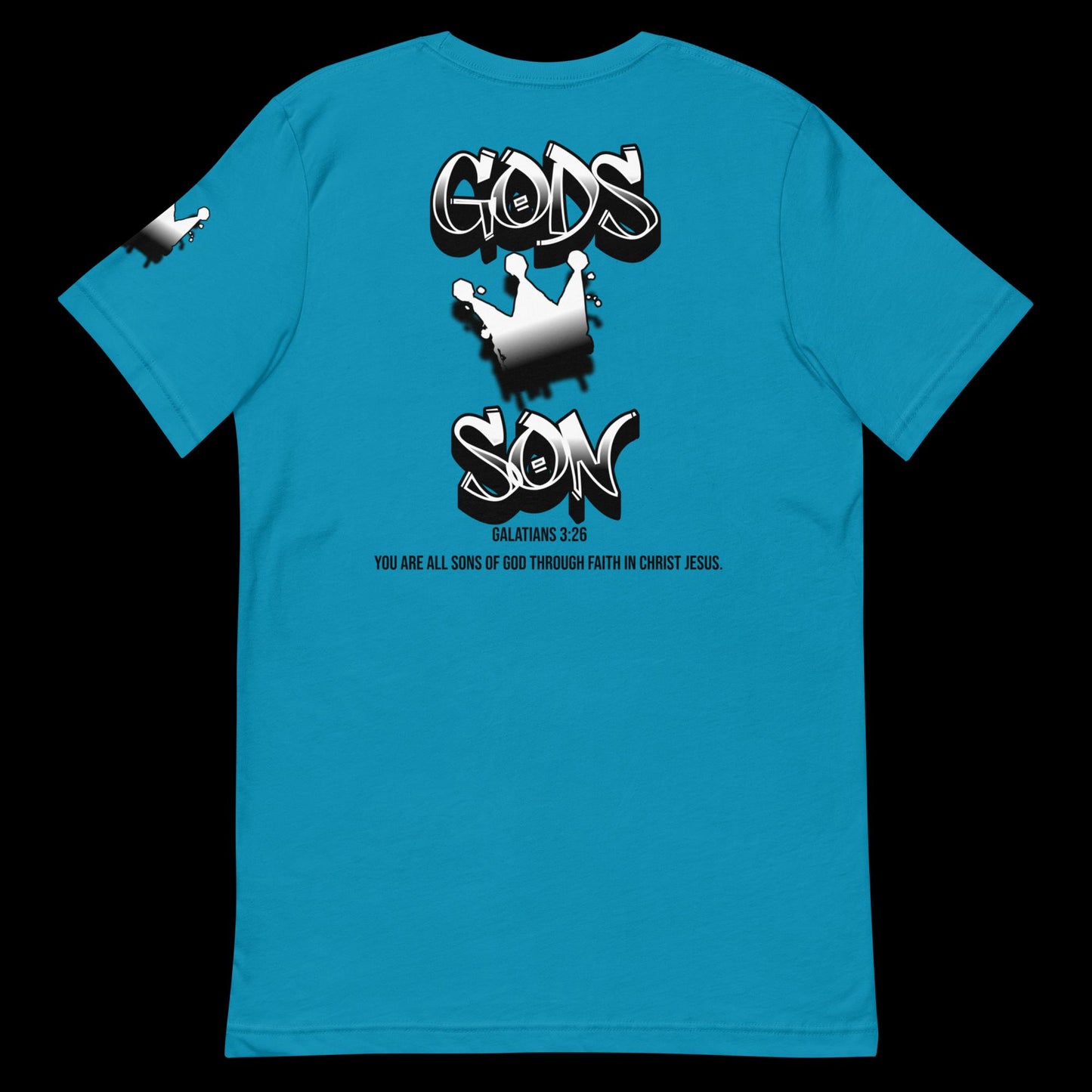 Gods son Tee (BW Text)